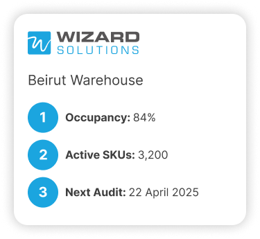 Warehouse Management in Wizard Cloud ERP
